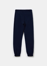 Ovs Solid Colour Fleece Joggers With Drawstring